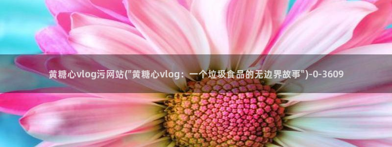 糖心vlog女主播推荐:黄糖心vlog污